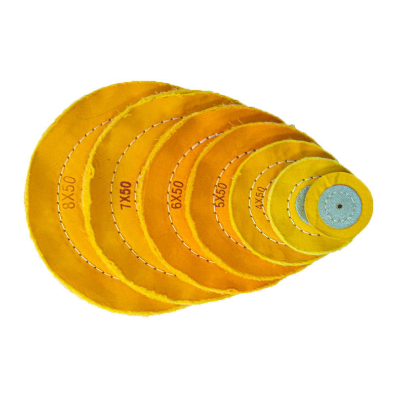 Roda Katun Perhiasan Kuning