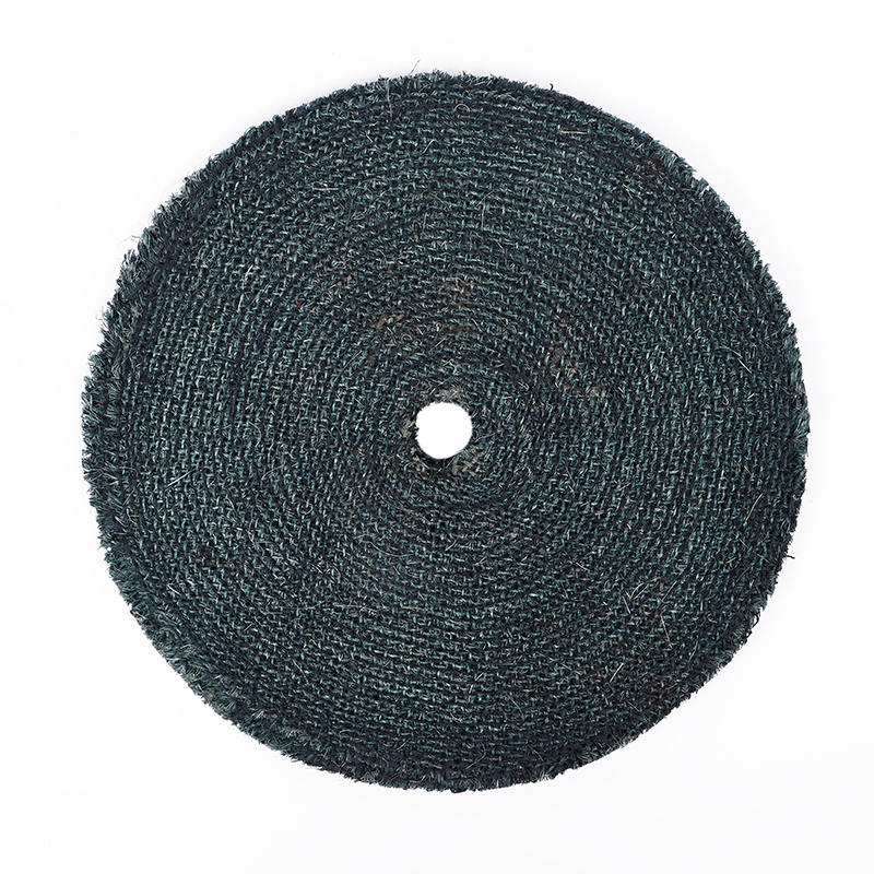 Roda Sisal Datar Hitam